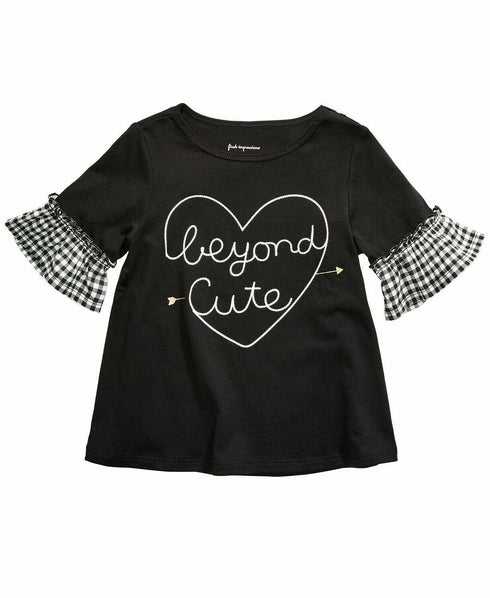 First Impressions Baby Girls Cotton Beyond Cute Top Size 24 Months
